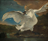 Jan-asselijn-1650-濒临灭绝的天鹅艺术印刷精美艺术复制品墙艺术id-akva2a09c