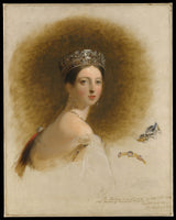 托马斯·苏利1838年女王维多利亚艺术印刷精美的艺术复制品墙艺术ID-akvdld2k6