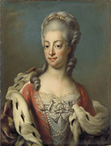 jakob-bjorck-1788-sofia-magdalena-1746-1813-Taani-printsess-Rootsi kuninganna-kunstitrükk-peen-kunsti-reproduktsioon-seinakunst-id-akyhop309