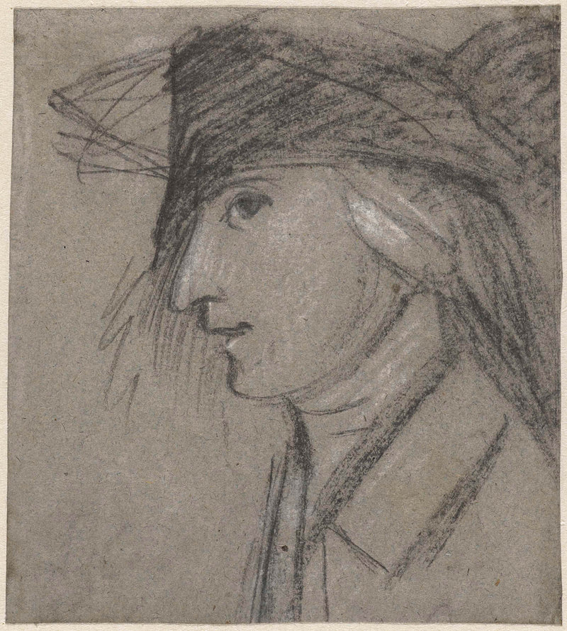 simon-andreas-krausz-1770-bust-of-a-man-with-a-stitch-on-in-profile-to-the-left-art-print-fine-art-reproduction-wall-art-id-akywe66xe