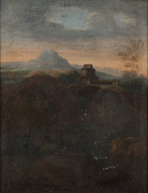 unknown-landscape-with-a-waterfall-art-print-fine-art-reproduction-wall-art-id-akz9sy1xi