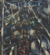 Joseph-Stella-1919-Brooklyn-bridge-art-tlač-fine-art-reprodukcia stenou-art-id-akzcvpepf