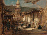 弗朗兹·冯·伦巴赫-1876-开罗街艺术印刷品美术复制品墙艺术 id-akzfpfuvz
