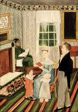 deborah-złotnik-1832-rodzinny-portret-sztuka-drukuj-reprodukcja-dzieł sztuki-sztuka-ścienna-id-al17jw4f9