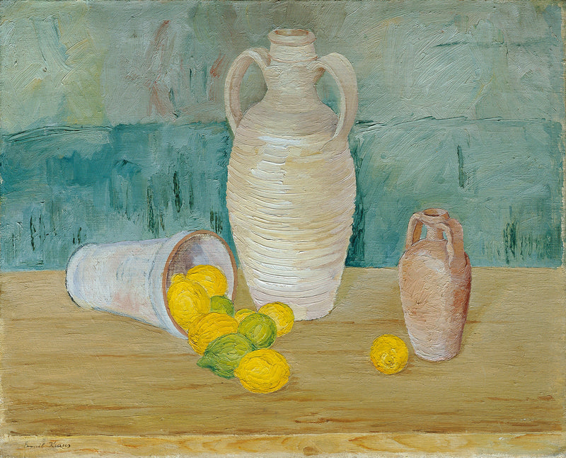 emil-kraus-still-life-with-stone-jugs-and-lemons-art-print-fine-art-reproduction-wall-art-id-al1upgu3o