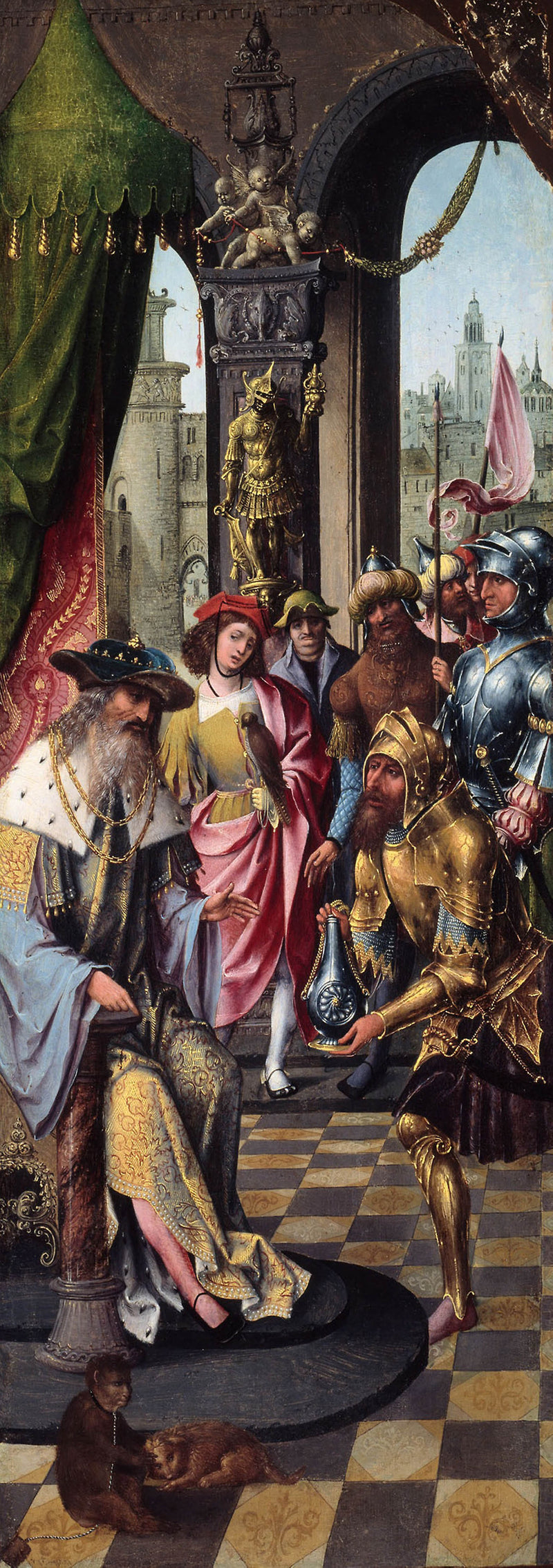antwerp-mannerist-1525-king-david-receiving-the-cistern-water-of-bethlehem-art-print-fine-art-reproduction-wall-art-id-al277itwi