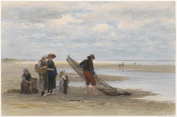 philip-sadee-1847-shrimp-fisherman-on-the-beach-art-print-fine-art-reproduction-wall-art-id-al292fxk7