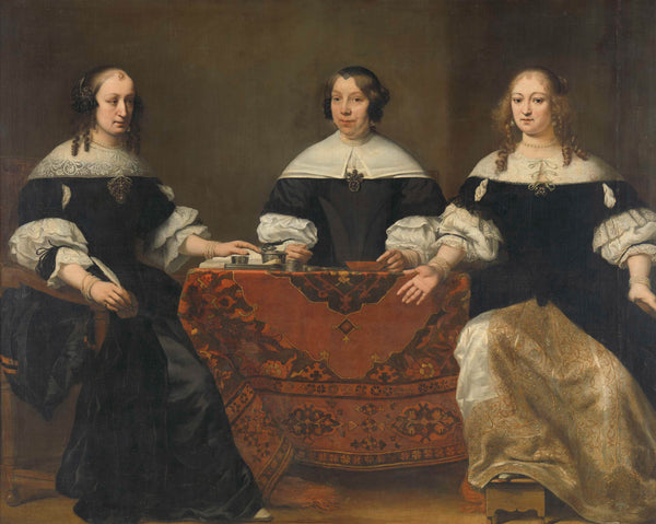 ferdinand-bol-1668-portrait-of-the-three-regentesses-of-the-leprozenhuis-art-print-fine-art-reproduction-wall-art-id-al3amazio