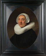 rembrandt-van-rijn-1634-portrett-av-haesje-jacobsdr-av-cleyburg-kunst-trykk-kunst-reproduksjon-vegg-kunst-id-al3ywx3ls
