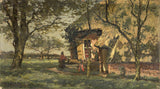 willem-van-schaik-1900-kmečka hiša-umetniški-tisk-fina-umetniška-reprodukcija-stenska-umetnost-id-al4ijikx1