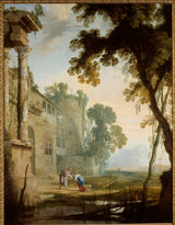 henri-mauperche-1650-landskapskunst-trykk-fin-kunst-reproduksjon-vegg-kunst