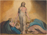 威廉·布萊克-1795-基督復活後向他的門徒顯現-藝術印刷-精美藝術複製品-牆藝術-id-al5j03cdc