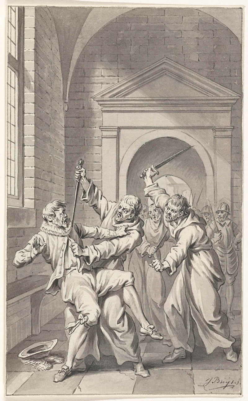 jacobus-buys-1789-the-surprise-of-the-spanish-garrison-at-castle-art-print-fine-art-reproduction-wall-art-id-al5qdsfo3