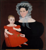 阿米-菲利普斯-1835-梅耶夫人和女兒藝術印刷品美術複製品牆藝術 id-al652uuqi