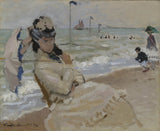claude-Monet-1870-Camille-on-the-beach-in-Trouville-art-print-fine-art-gjengivelse-vegg-art-id-al6gsr2zg