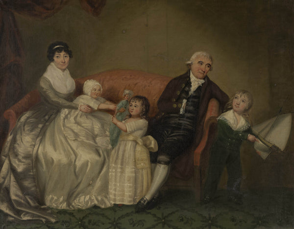 unknown-1790-a-family-group-art-print-fine-art-reproduction-wall-art-id-al75vm42v