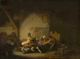 adriaen-van-ostade-1640-գյուղացիները-կատարում-զվարճալի-արվեստ-տպագիր-նուրբ-արվեստ-վերարտադրում-wall-art-id-al7ae6bai