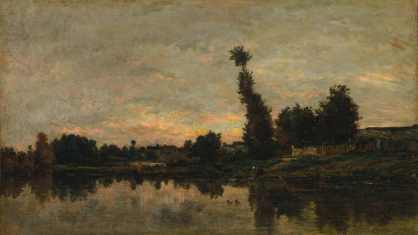 charles-francois-daubigny-1866-sunset-on-the-river-oise-art-print-fine-art-reproduction-wall-art-id-al9du1xcn