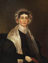 未知的伊丽莎白肖像安妮拉塞特艺术印刷美术复制品墙艺术 id alc4a9hea