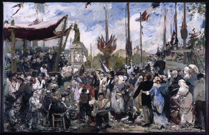 alfred-philippe-roll-1881-july-14-1880-inauguration-of-the-monument-to-the-republic-art-print-fine-art-reproduction-wall-art
