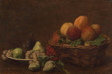 Анрі-Фантен-Латур-1880-натюрморт-з-фруктами-мистецтво-друк