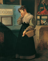 peter-fendi-1829-tüdruk-enne-loterii-varahoidla-kunstitrükk-peen-kunsti-reproduktsioon-seinakunst-id-alg4eyv79