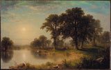 灰褐色durand 1865年夏季，下午，艺术印刷精美的艺术复制品，墙上的艺术，id-alh3unhsh