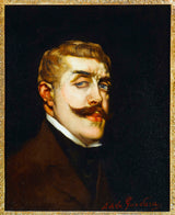 안토니오 드 라 간다라 1900년 장로랭의 초상화 1855년 1906년 작가 예술 인쇄 미술 복제 벽 예술