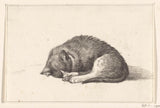 Јеан-Бернард-1775-ваљани-у-лежећем-спавању-мачка-уметност-принт-ликовна-репродукција-зид-уметност-ид-алите59ло
