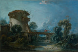 弗朗索瓦-布歇-1758-鴿舍藝術印刷品美術複製品牆藝術 id-alkgzkuo7