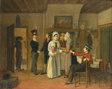 charles-van-beveren-1828-sõdurid-hüvastijätu-kunstitrükk-kaunis-kunsti-reproduktsioon-seinakunst-id-alky6tt6m