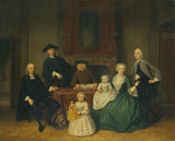tibout-regters-1752-布拉克家族的肖像-阿姆斯特丹-門諾派-藝術印刷品-精美藝術-複製品-牆藝術-id-all1j6duc
