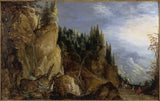 joos-de-momper-162-góra-krajobraz-sztuka-druk-reprodukcja-dzieł sztuki-sztuka-ścienna-id-alml6w3bv