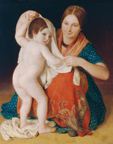 約翰·巴普蒂斯特·瑞特-1847-新鮮襯衫藝術印刷精美藝術複製品牆藝術 id-almlacb9v