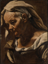 orazio-borgianni-1610-老婦人的頭藝術印刷美術複製品牆藝術 id-almt1s7bx