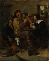 adriaen-brouwer-1636-吸烟者艺术印刷精美艺术复制品墙艺术id-alnn1w1f5
