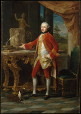 pompeo-batoni-1760年轻男子的肖像艺术打印精美艺术复制品墙艺术idalo6xtpdn