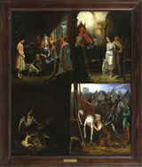 antoine-rivoulon-1832-scènes-uit-onze-dame-van-parijs-kunstprint-kunst-reproductie-muurkunst