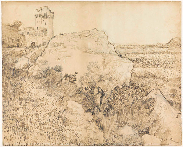 vincent-van-gogh-1888-landscape-at-montmajour-abbey-arles-art-print-fine-art-reproduction-wall-art-id-alpseapnz