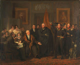 jan-willem-pieneman-1828-trijumvirat-preuzimanje-vlasti-u-ime-princa-umjetnički-otisak-fine-art-reproduction-wall-art-id-alqghtefr