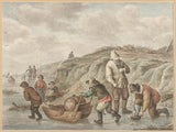 abraham-delfos-1741-ijsvermaak-kunsdruk-fynkuns-reproduksie-muurkuns-id-alqtik5l9