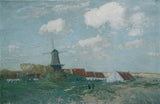 alfred-zoff-1904-village-on-the-dune-art-print-fine-art-reproduction-wall-art-id-alr4un1ab