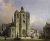 迈克尔·尼赫尔1863年，康斯坦茨大教堂的艺术打印精美的艺术复制品墙艺术ID Alr6u65lw
