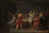 雅克·路易斯·大衛-1787-蘇格拉底之死-藝術印刷品美術複製品牆藝術 id-alst8law2