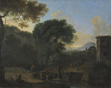 Herman-van-swanevelt-1630-景觀與旅行者藝術印刷美術複製品牆藝術 id-alt1jkeyc
