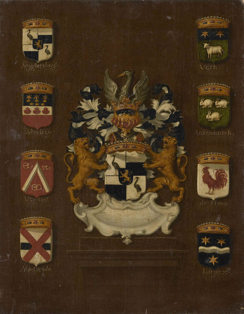unknown-1650-coat-of-arms-of-jan-van-reyersbergh-with-its-eight-art-print-fine-art-reproduction-wall-art-id-alu1s4zna