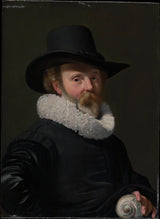 thomas-de-keyser-1625-retrato-de-um-homem-com-uma-concha-impressão-de-arte-reprodução-de-finas-artes-arte-de-parede-id-aluhuhdno