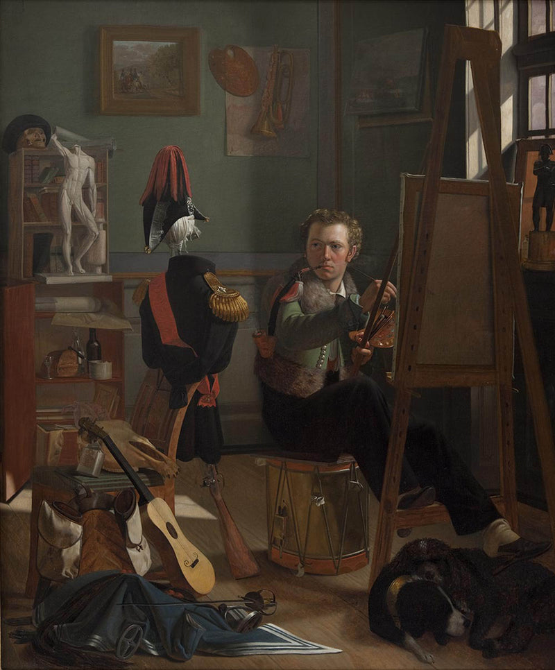 ditlev-blunck-a-battle-painter-jorgen-sonne-in-his-studio-art-print-fine-art-reproduction-wall-art-id-aluicvmnw