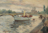helmer-osslund-1894-主題來自塞納河藝術印刷美術複製品牆藝術 id-aluqyqmxn