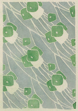 漢娜-博格-奧弗貝克-1915-綠色幾何藝術印刷美術複製品牆藝術 id-alvu8nb64
